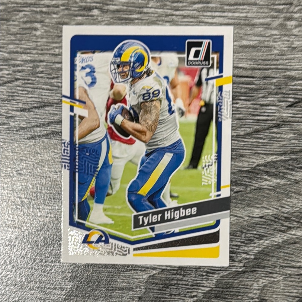 NFL | Donruss #170: Los Angeles Rams: Tyler Higbee - Collectible Football Card